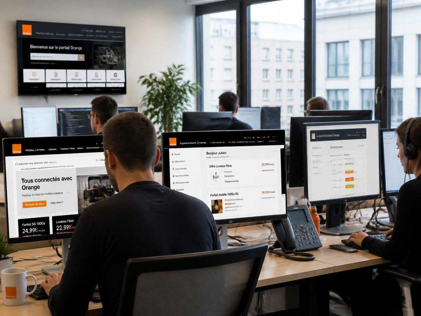 explorez le portail orange et profitez d'offres exclusives, services personnalisés et solutions innovantes adaptés à tous vos besoins en télécommunications.