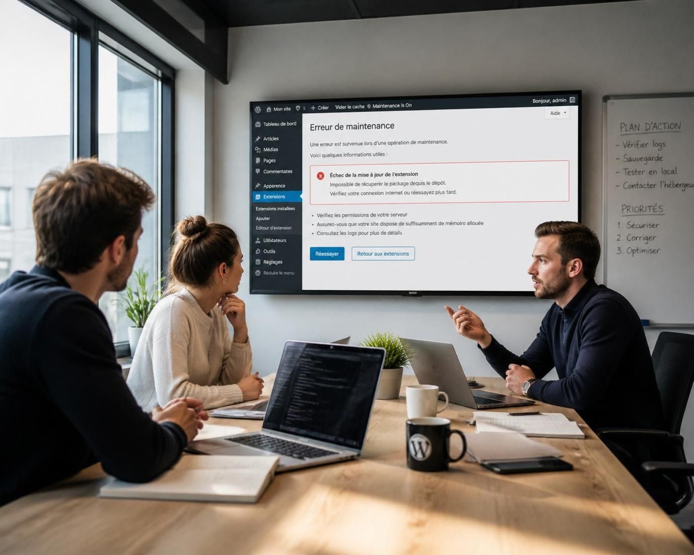 découvrez les erreurs courantes à éviter lors de la maintenance d'un site wordpress pour assurer sa sécurité, sa performance et sa fiabilité.