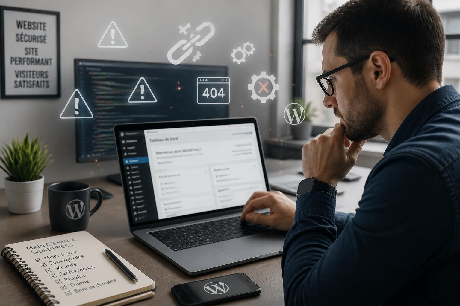 découvrez les erreurs courantes à éviter lors de la maintenance de votre site wordpress pour assurer sa sécurité, ses performances et sa fiabilité.